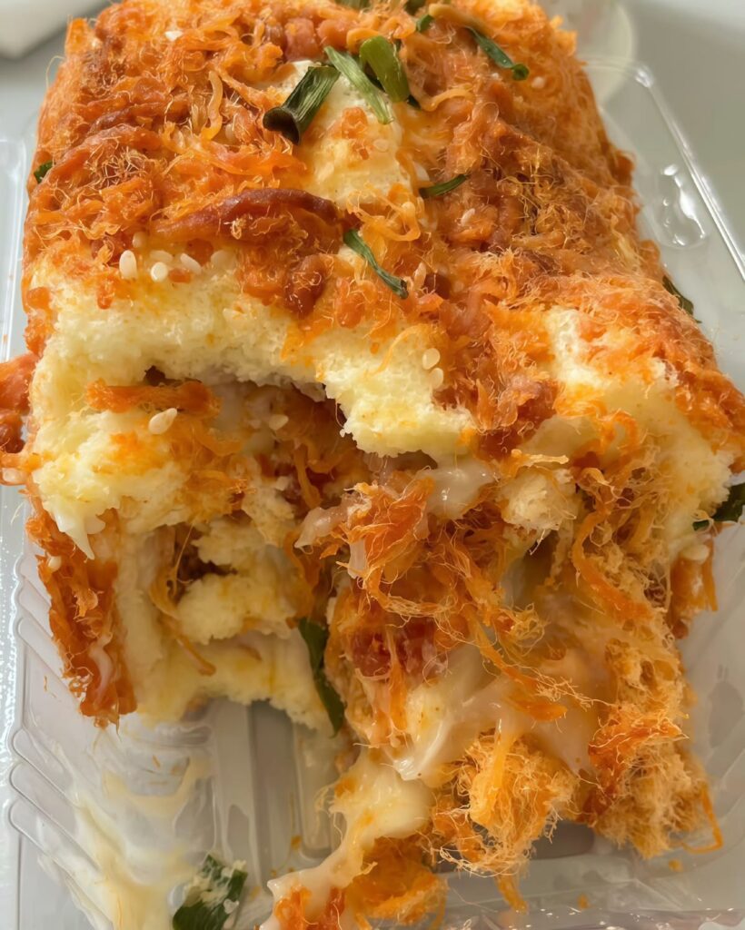 Savory Chicken Floss Cheese Roll