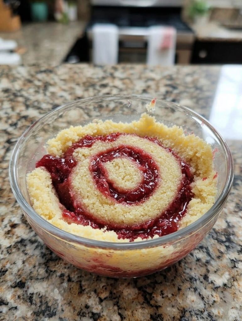 WW-Friendly Raspberry Cake Roll Mug